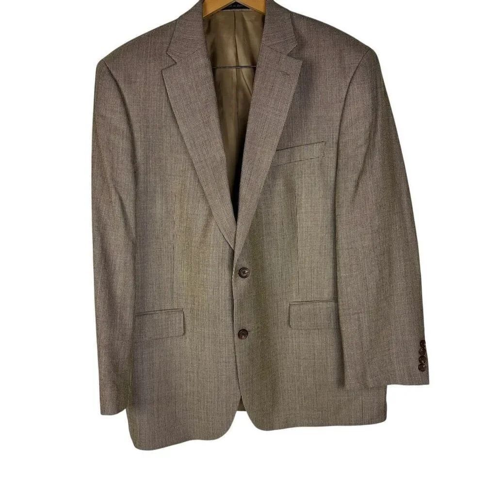 Lauren Ralph Lauren Mens Wool Silk Blend Blazer size 44R